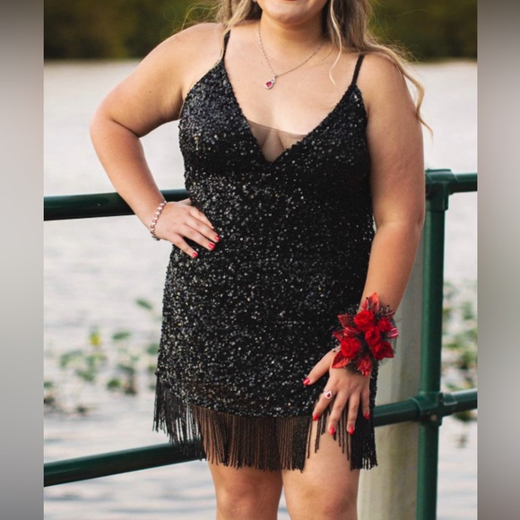 Sophia Thomas Homecoming dress - style #9025. - Picture 1 of 6